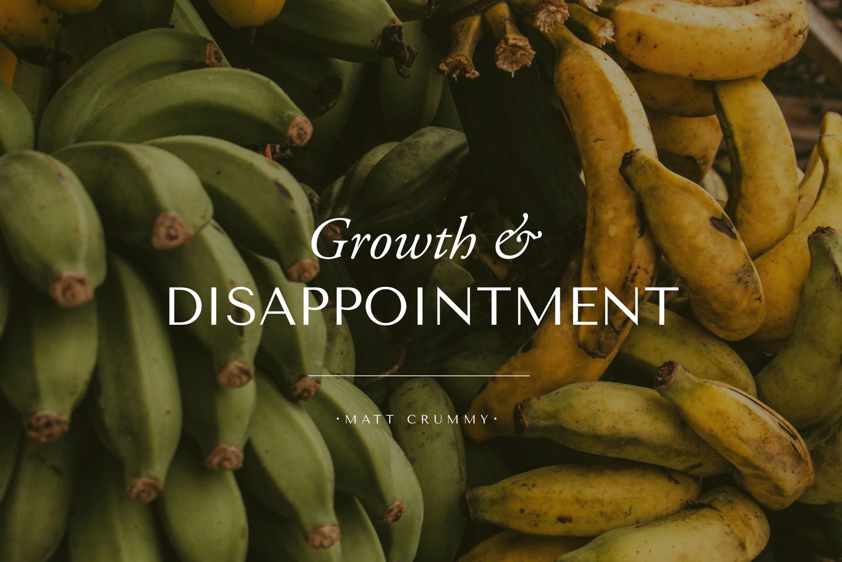 Growth & Disappointment